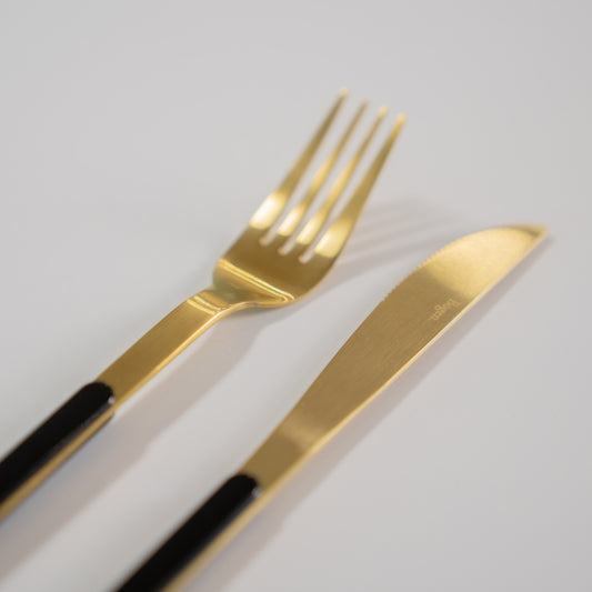 GOLD CHARM DINNER KNIFE