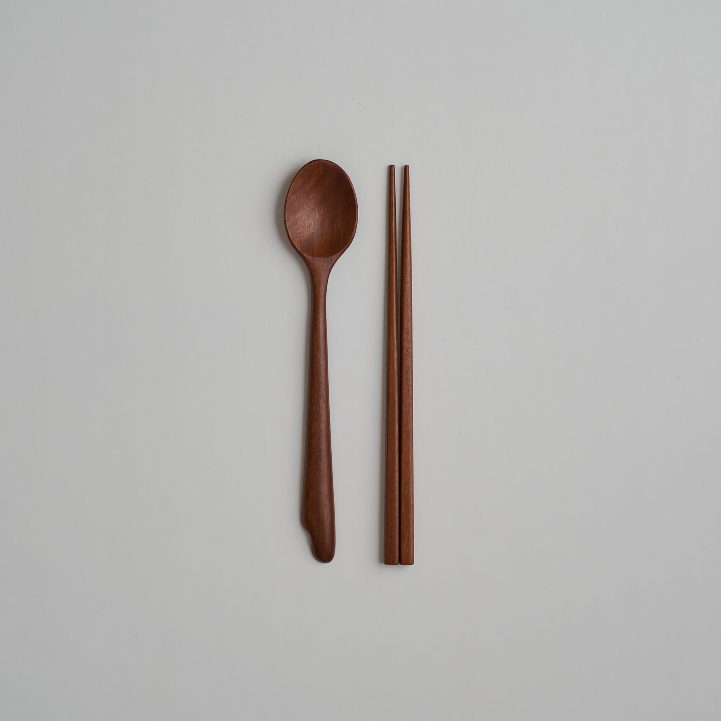 CHILDRENS WOODEN SPOON AND CHOPSTICK SET